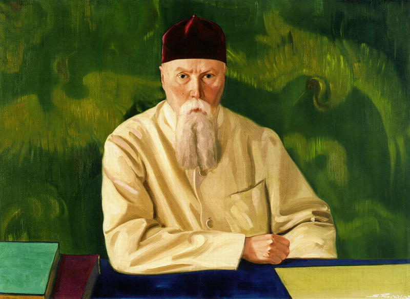 Professor N. Roerich by Svetoslav Roerich. 1937